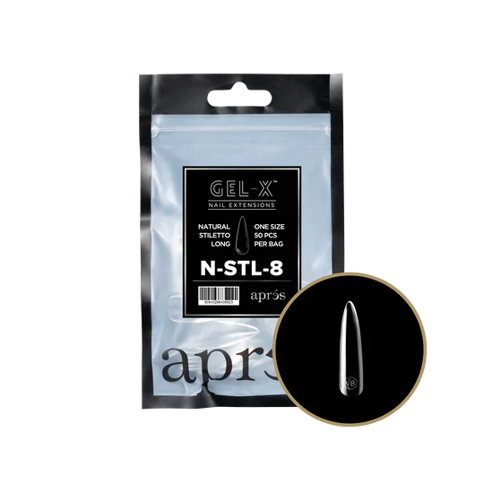 APRES - Gel-X Natural Stiletto Long #8