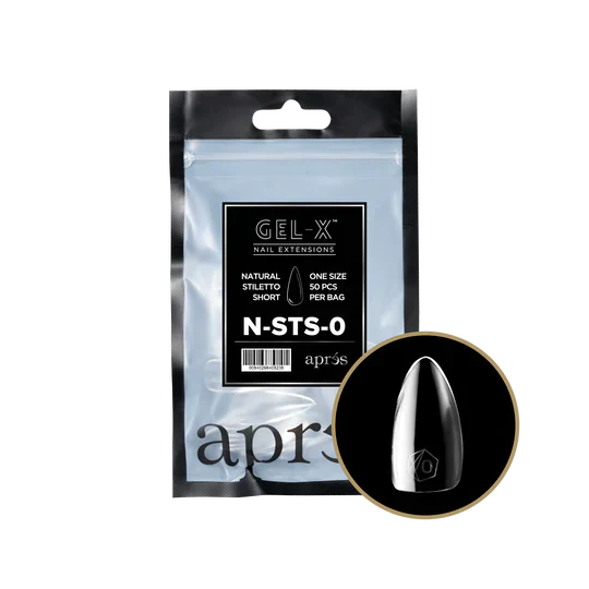 APRES - Gel-X Natural Stiletto Short #0