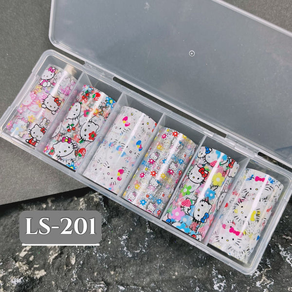 Nail Transfer Foil - Hello Kitty - LS201
