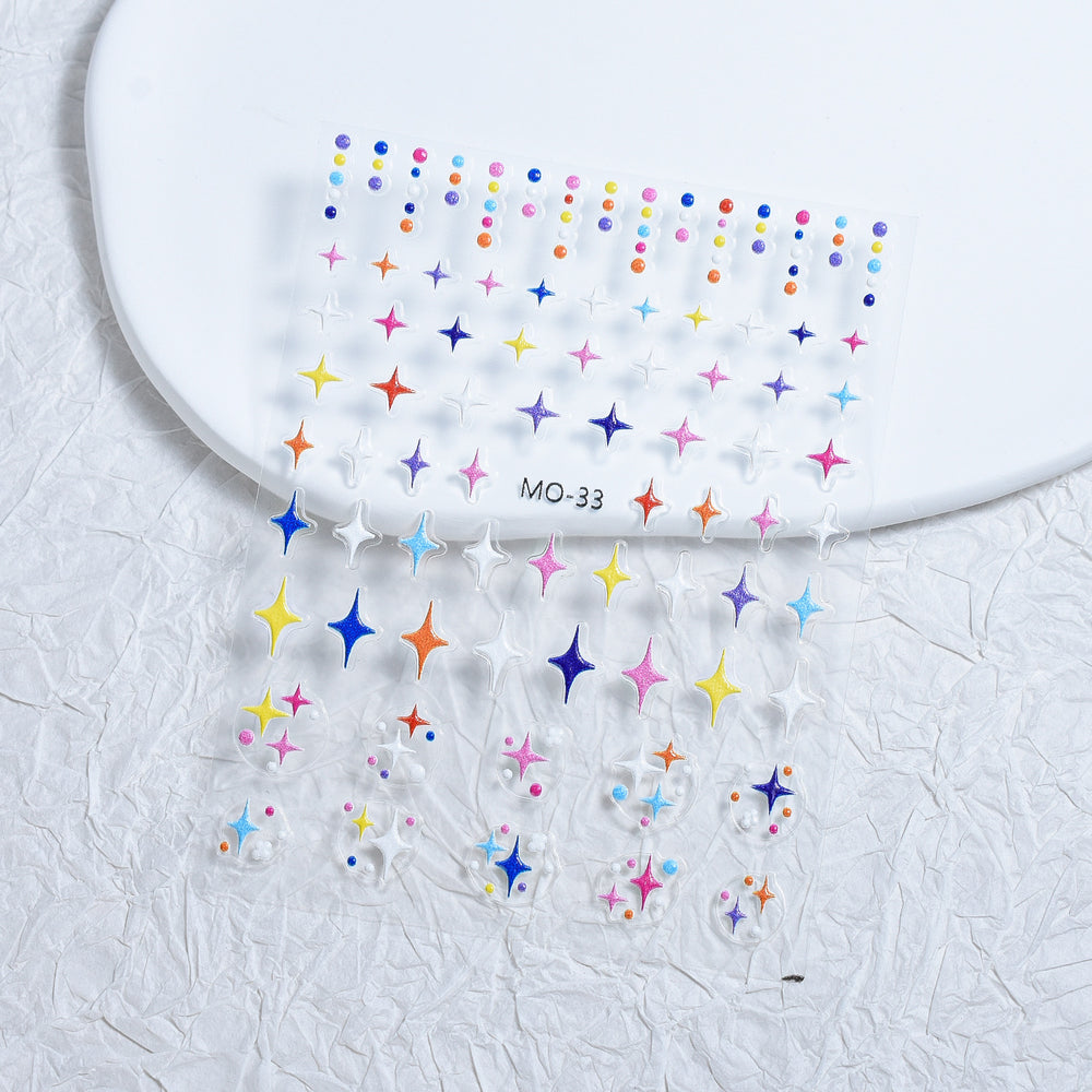 3D Nail Art Stickers MO-33