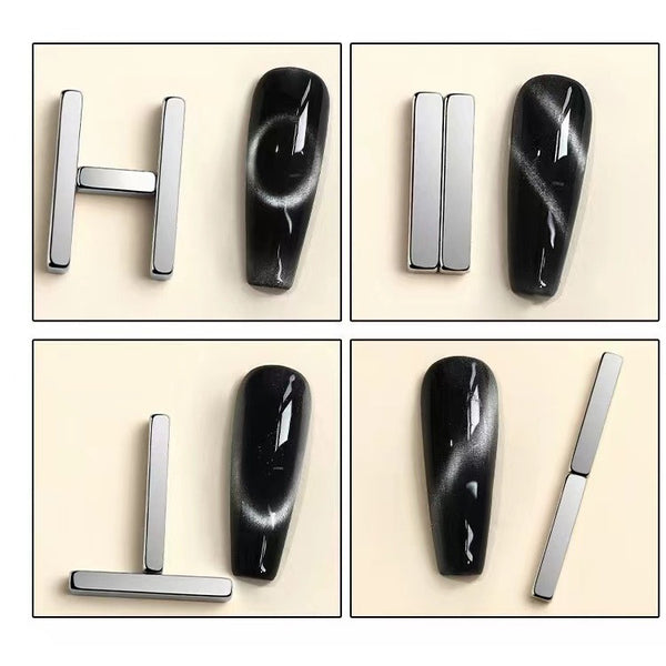 4Pcs Cat Eye Nail Magnetic Stick