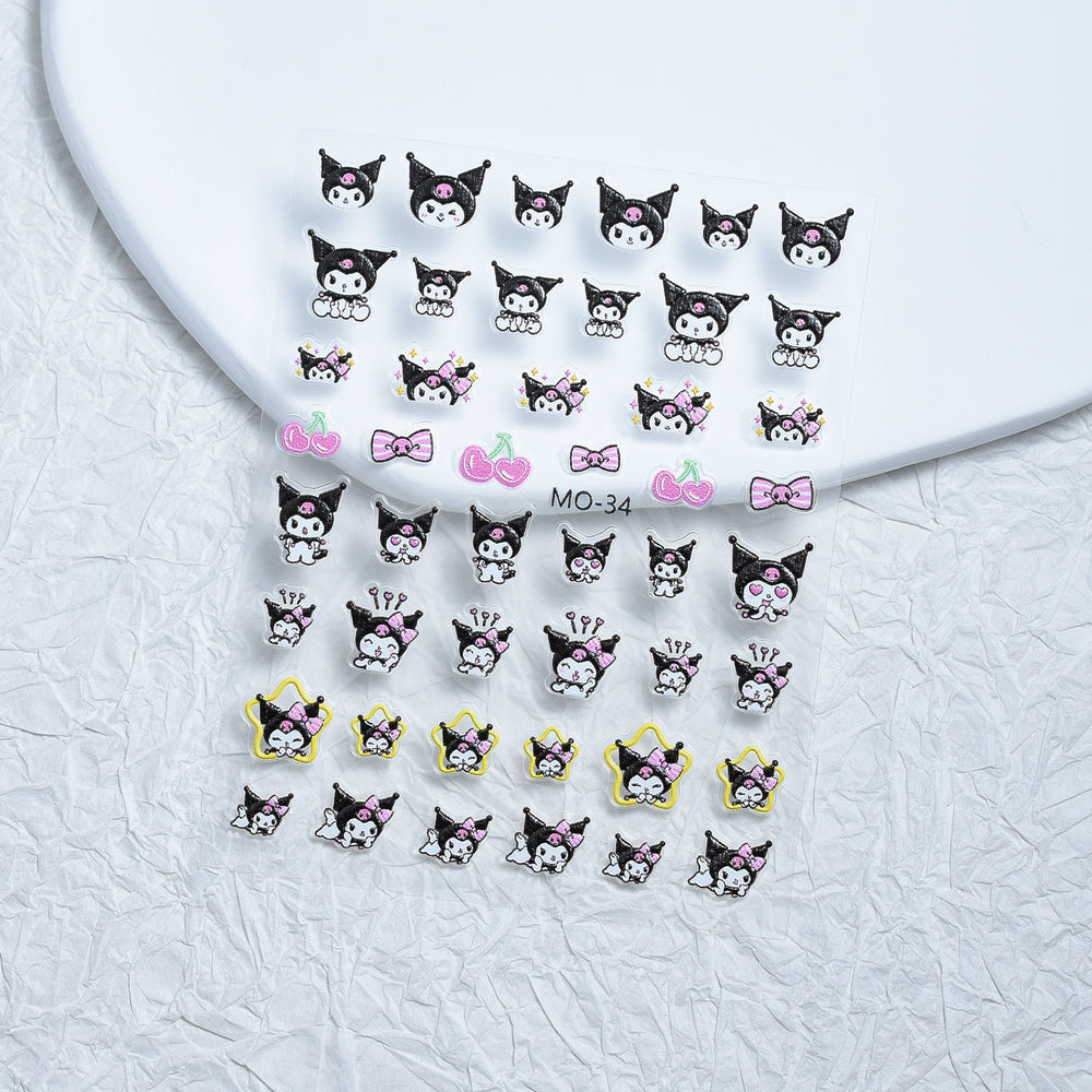 3D Sanrio Nail Art Stickers MO-34 by Joyful Nail sold by DTK Nail Supply