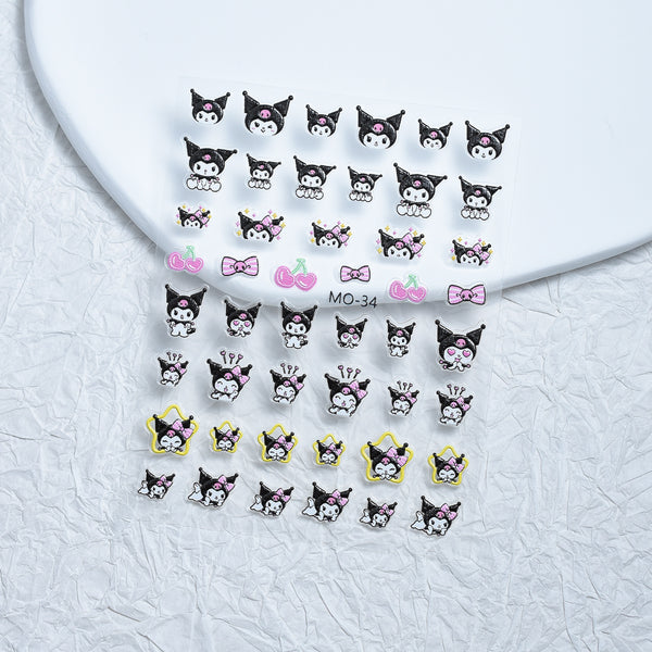 3D Sanrio Nail Art Stickers MO-34 by Joyful Nail sold by DTK Nail Supply