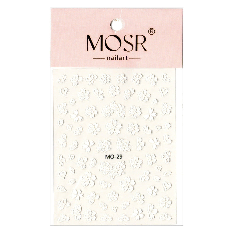 3D Nail Art Stickers MO-29