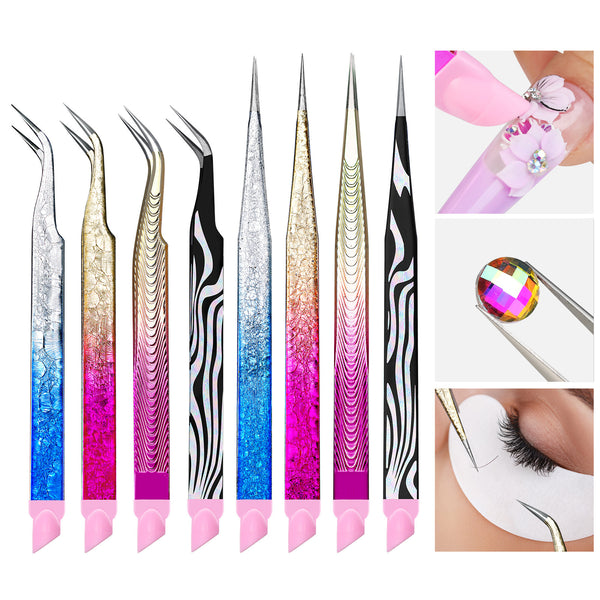 Stainless Steel Gradient Ice Tweezers Multifunctional