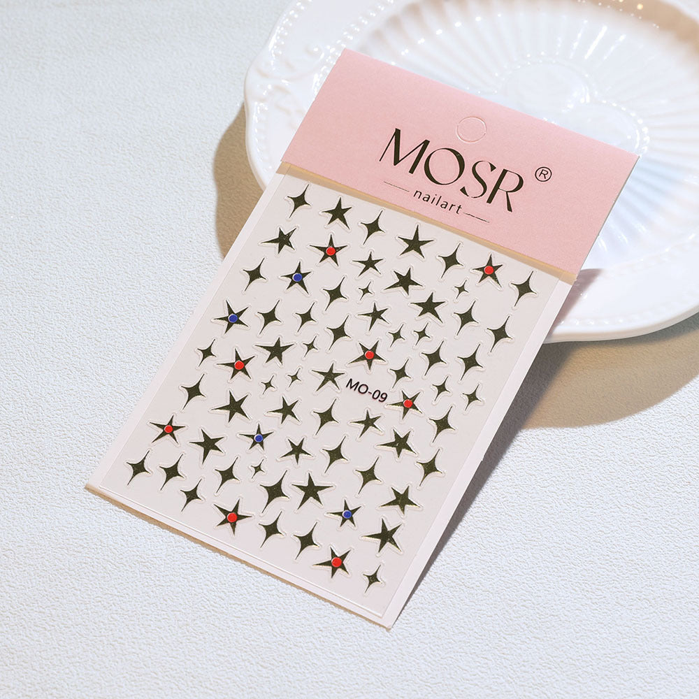 3D Nail Art Stickers MO-09 by Joyful Nail sold by DTK Nail Supply
