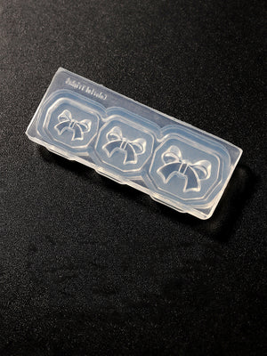 3D Nail Charm Mold 3 - 3 Bows by OTHER sold by DTK Nail Supply