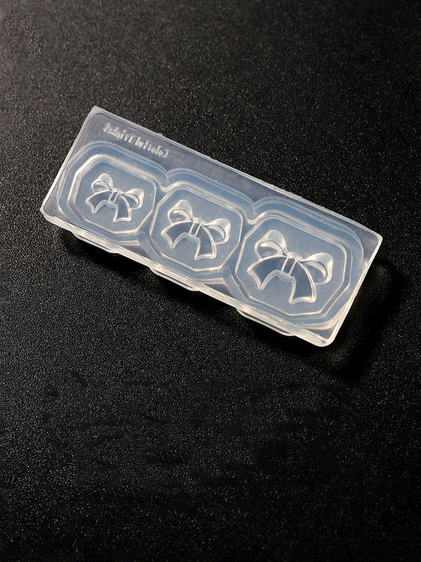 3D Nail Charm Mold 3 - 3 Bows by OTHER sold by DTK Nail Supply
