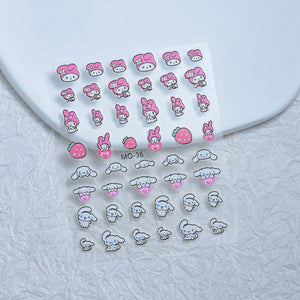 3D Sanrio Nail Art Stickers MO-36 by Joyful Nail sold by DTK Nail Supply