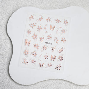 3D Nail Art Stickers MO-520
