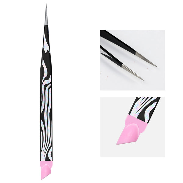 Stainless Steel Gradient Ice Tweezers Multifunctional