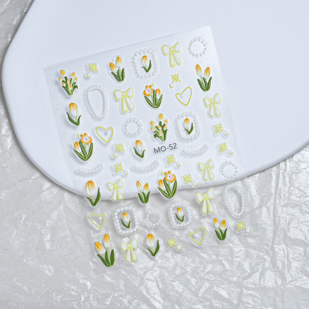 3D Nail Art Stickers MO-52