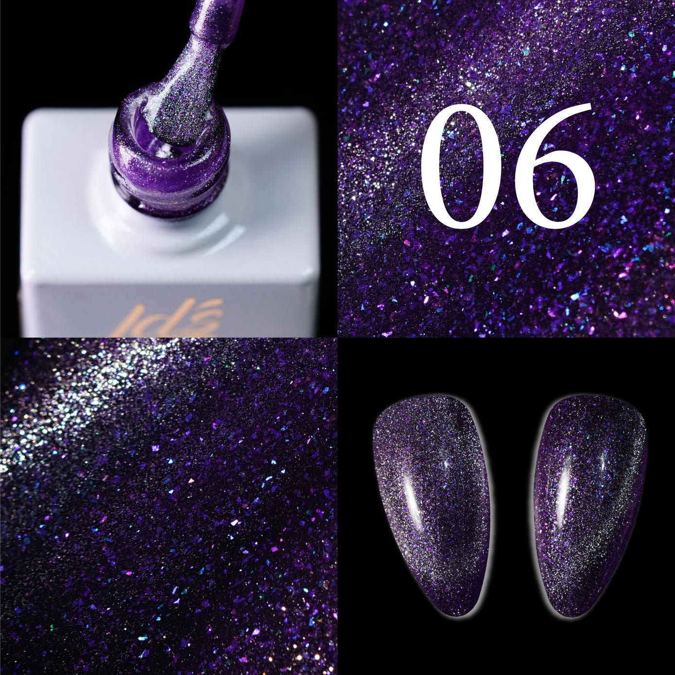 LDS PF06 - Pastel Fairy Cat Eye Gel Collection by LDS sold by DTK Nail Supply