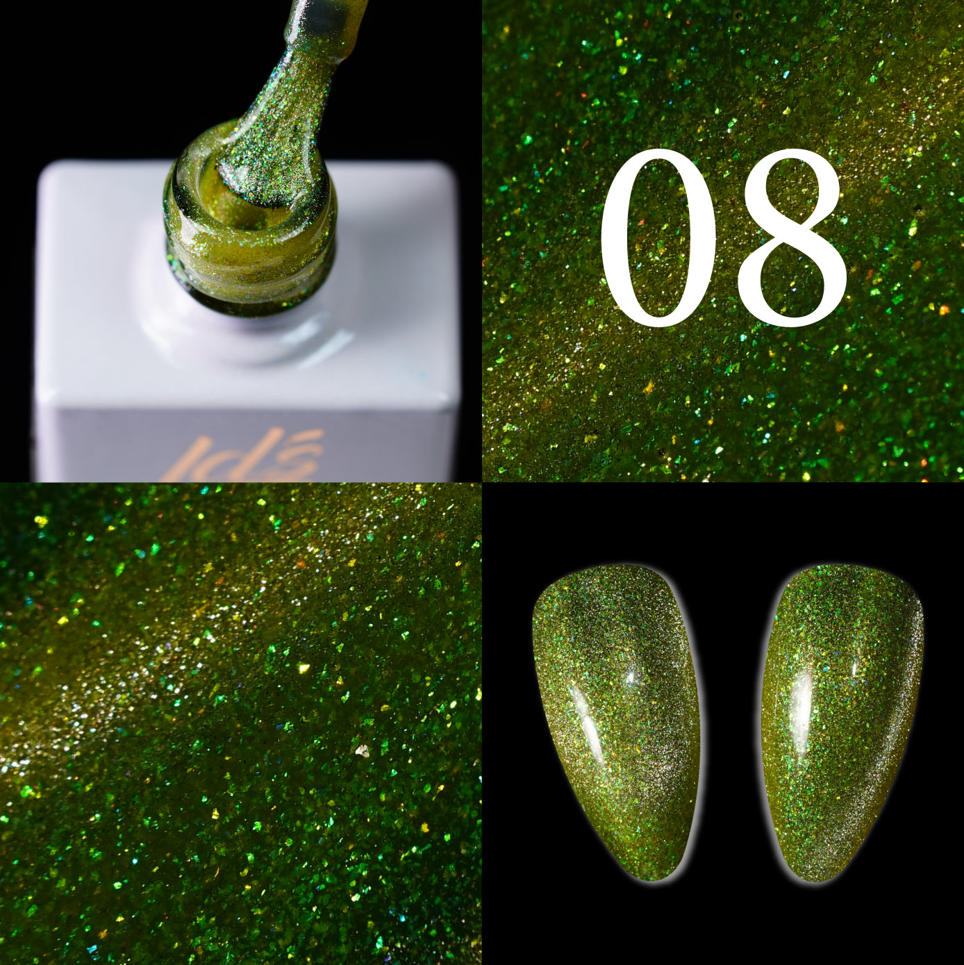 LDS PF08 - Pastel Fairy Cat Eye Gel Collection by LDS sold by DTK Nail Supply