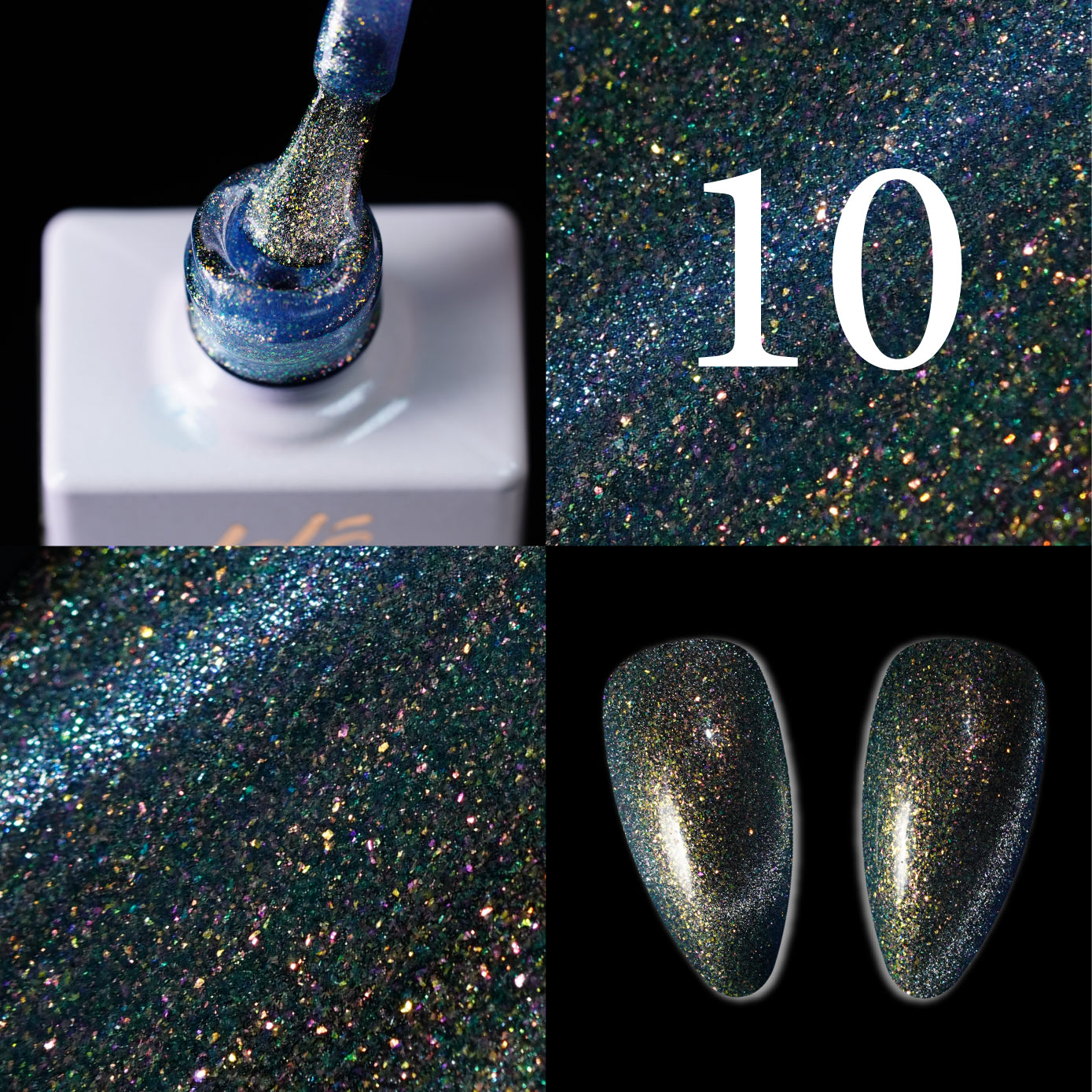 LDS PF10 - Pastel Fairy Cat Eye Gel Collection by LDS sold by DTK Nail Supply