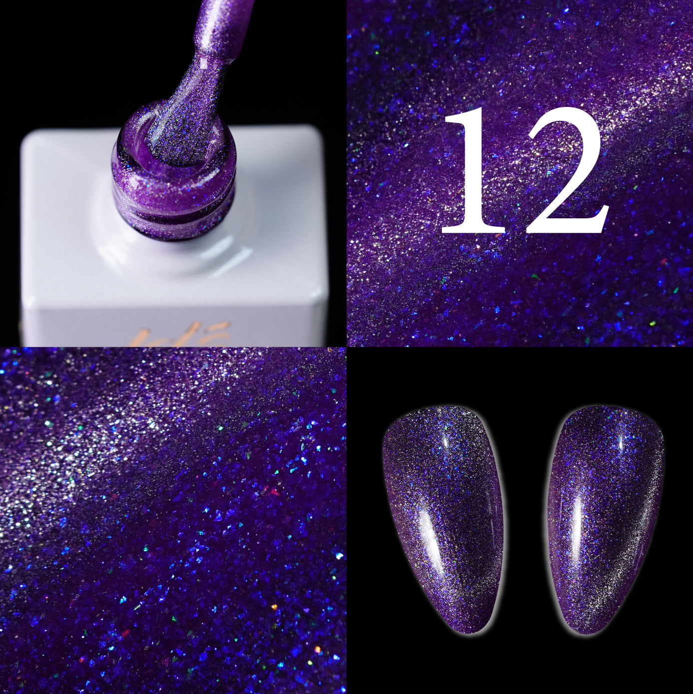 LDS PF12 - Pastel Fairy Cat Eye Gel Collection by LDS sold by DTK Nail Supply