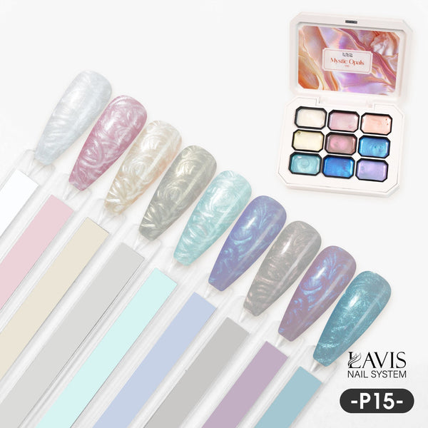 LAVIS Pat Pat Gel - Ombre Gel Palette - Painting Gel
