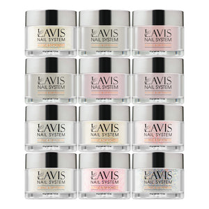 LAVIS ACRYLIC KIT 2 (13-24) by LAVIS NAILS sold by DTK Nail Supply