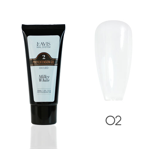 LAVIS 02 Apricot - New Poly Extension Gel UV/LED 30ml