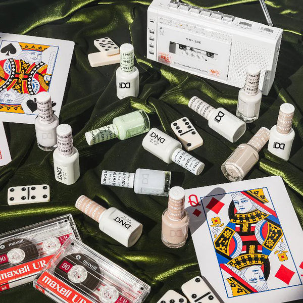 DND Part 16 Retro Earth-Scape Collection - Set of 34 Gel & Lacquer Combos