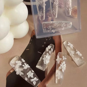 3D Nail Charm Mold 23 - Plumeria