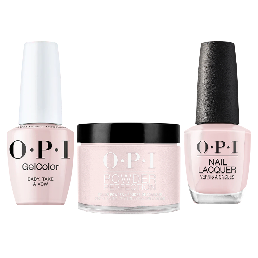 OPI Intelli 3 in 1 - SH1 Baby, Take a Vow - Dip, Gel & Lacquer Matching
