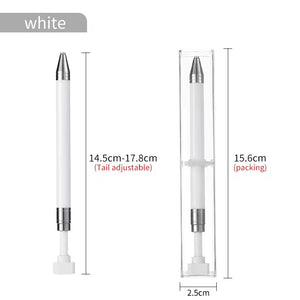 Refillable Wax Rhinestone Nail Art Pen