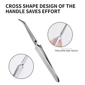 Stainless Steel Nail Shaping Tweezers