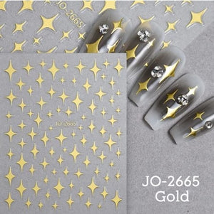Nail Art Stickers JO-2665-G