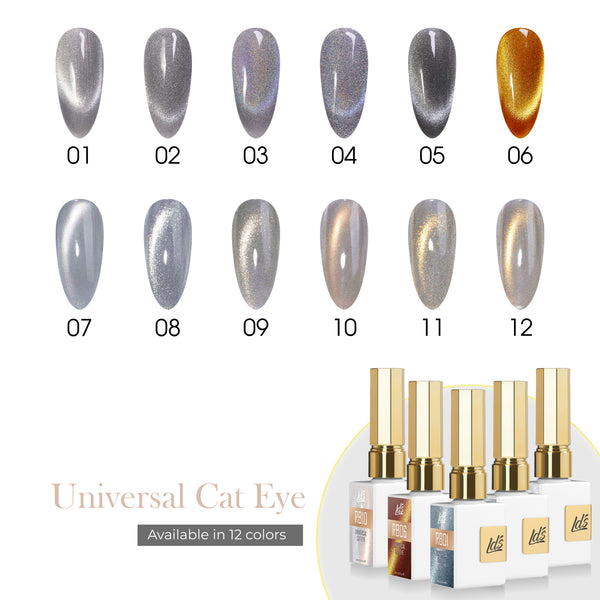 LDS RB - Set 12 Colors - Universal Cat Eye Collection