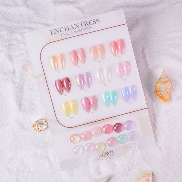 LAVIS OPAL - Set 36 Colors - Gel Polish 0.5 oz - Set 3 Opal Collection by LAVIS NAILS sold by DTK Nail Supply