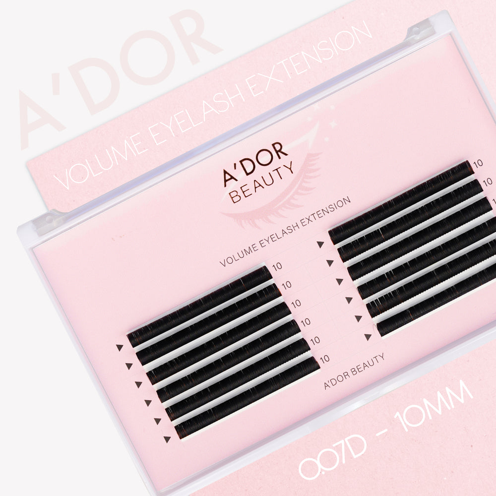 A’dor Beauty Volume Eyelash Extension 0.07D - 10MM by Beauty sold by DTK Nail Supply