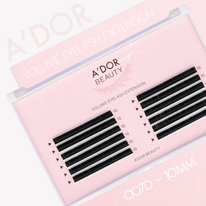 A’dor Beauty Volume Eyelash Extension 0.07D - 10MM by Beauty sold by DTK Nail Supply