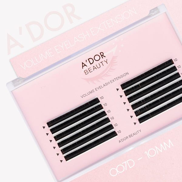 A’dor Beauty Volume Eyelash Extension 0.07D - 10MM by Beauty sold by DTK Nail Supply