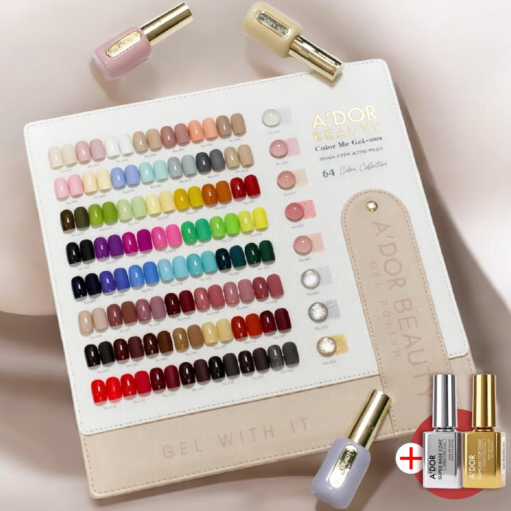 miracle white glutathione for sale A'DOR HEMA-Free Gel Polish Set — 64 Colors Color Me Gel-ous Collection 0.4 oz + FREE A'Dor Base & Top Flavor:Strawberry Lemonade Pentadeca Arginate (PDA) Oral flat_discount_349_3_TMCFK3A349FWMW