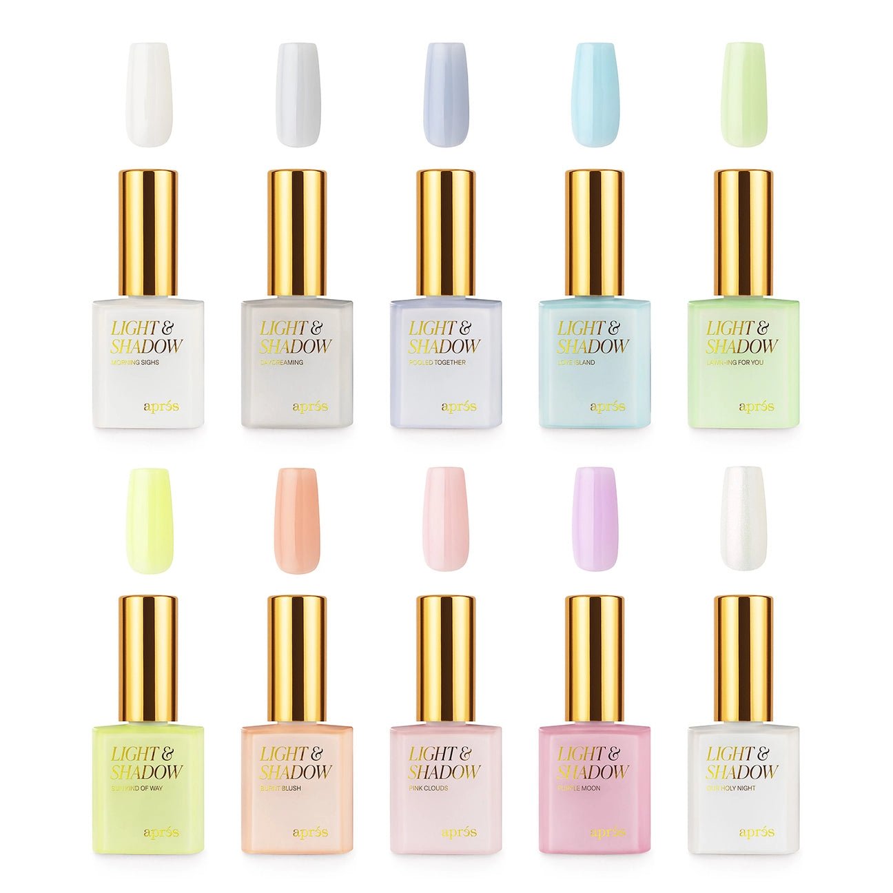 Apres Gel - Summer - Set of 10 (HEMA - Free) - DTK Nail Supply