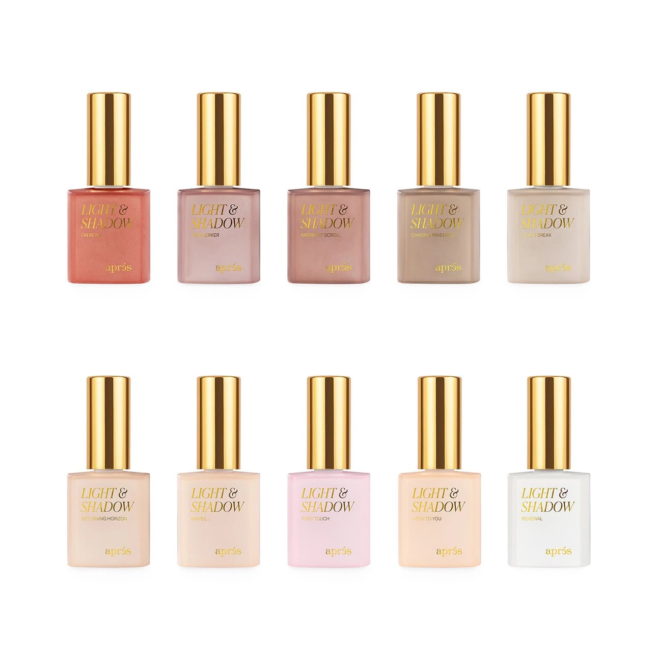 Apres Gel - Winter - Set of 10 (HEMA - Free) - DTK Nail Supply