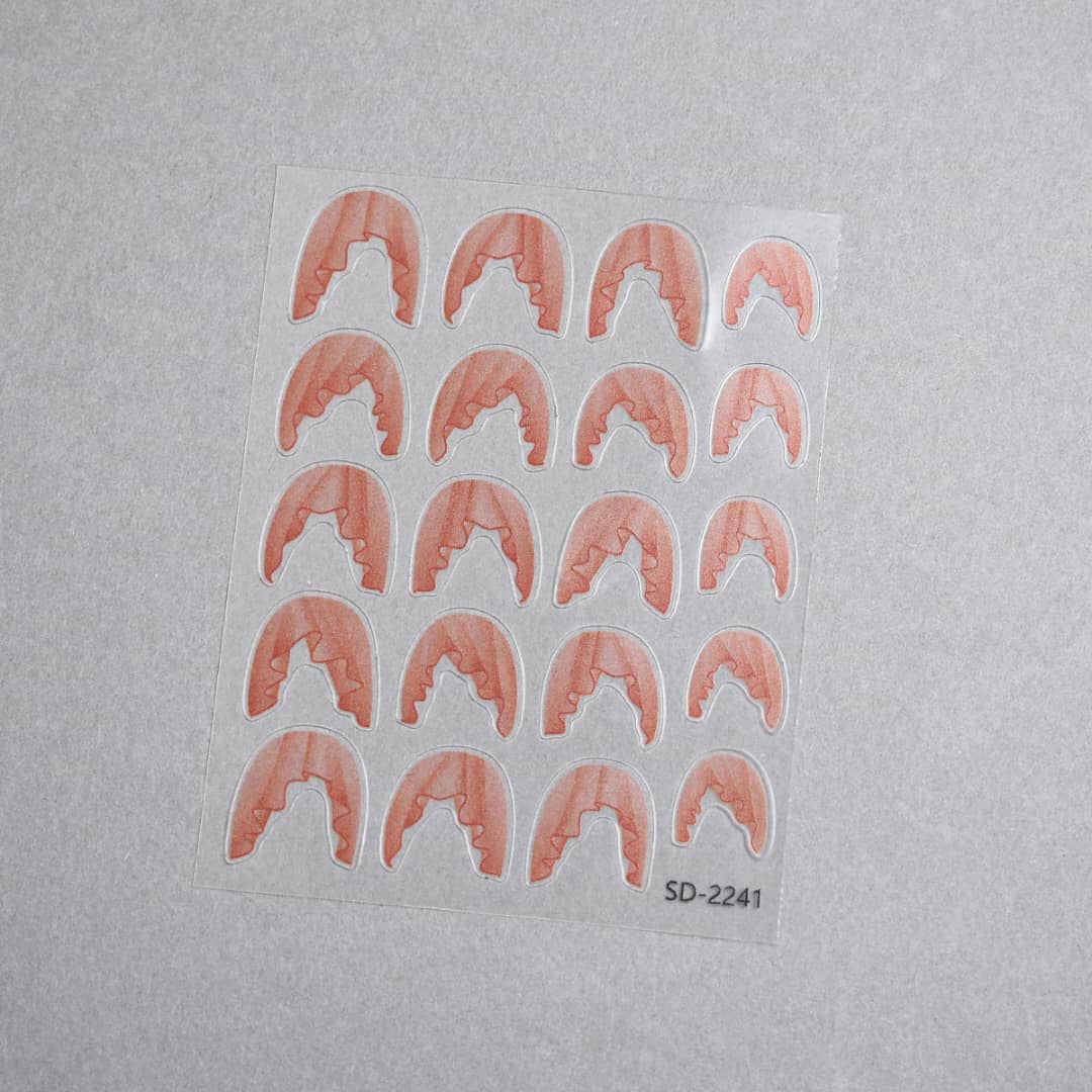 BUNDLE & SAVE: French Lace Nail Stickers - DTK Nail Supply