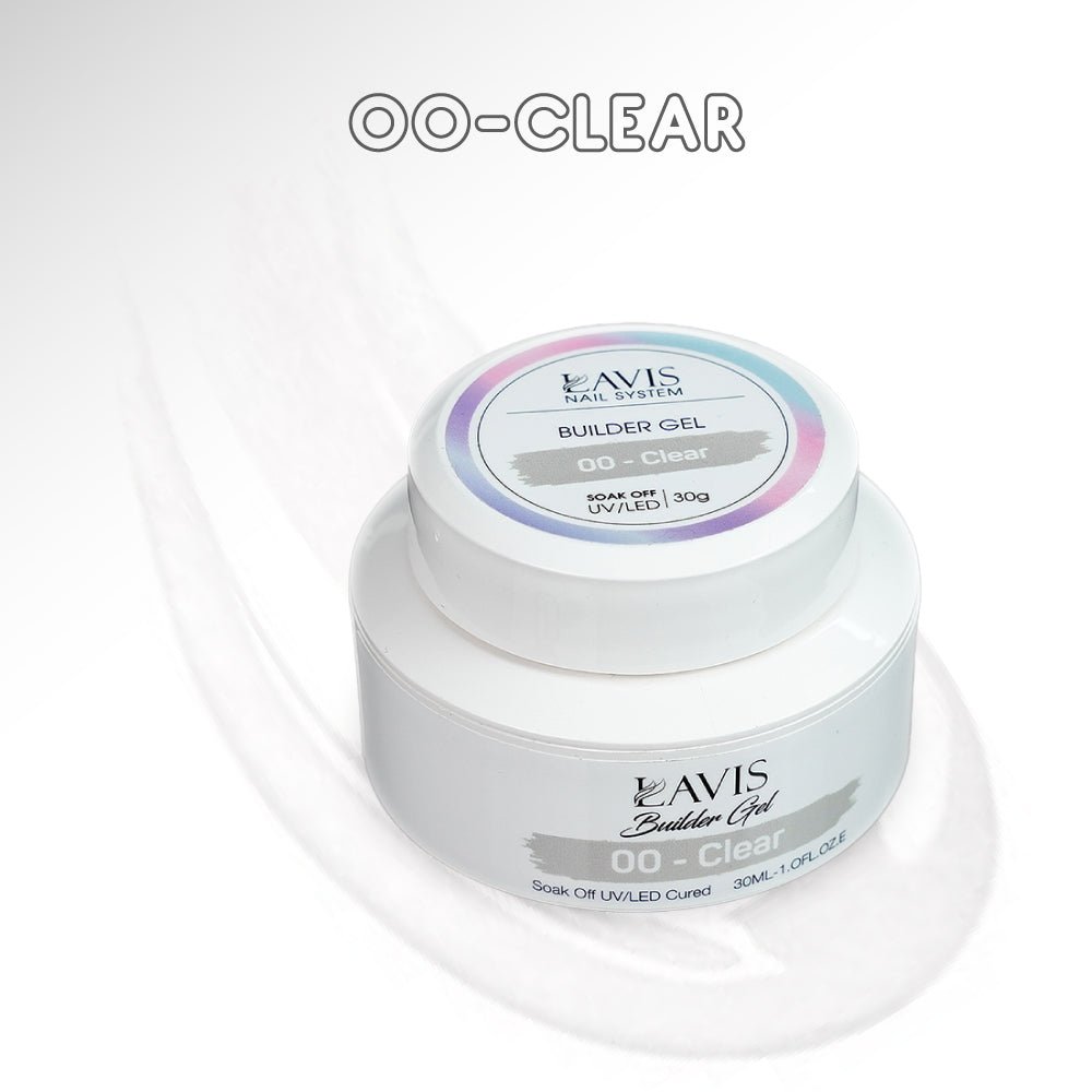 BUNDLE & SAVE: LAVIS Builder Gel in the Jar - DTK Nail Supply