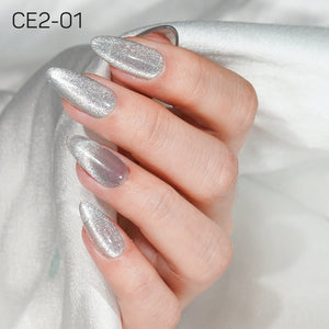 LAVIS Cat Eyes CE2 - Gel Polish 0.5 oz - Under The Sea Collection by LAVIS NAILS sold by DTK Nail Supply