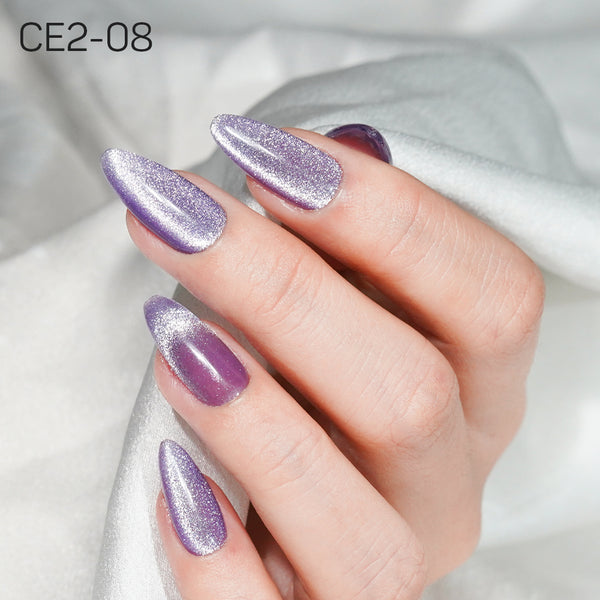 LAVIS Cat Eyes CE2 - Gel Polish 0.5 oz - Under The Sea Collection by LAVIS NAILS sold by DTK Nail Supply
