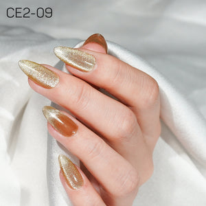 LAVIS Cat Eyes CE2 - Gel Polish 0.5 oz - Under The Sea Collection by LAVIS NAILS sold by DTK Nail Supply