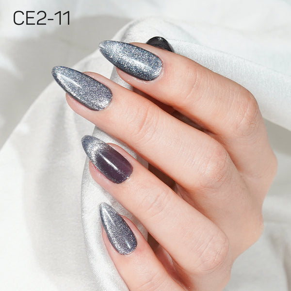 LAVIS Cat Eyes CE2 - Gel Polish 0.5 oz - Under The Sea Collection by LAVIS NAILS sold by DTK Nail Supply