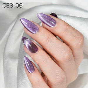 LAVIS Cat Eyes CE3 - Gel Polish 0.5 oz - Tropical Candy Collection by LAVIS NAILS sold by DTK Nail Supply