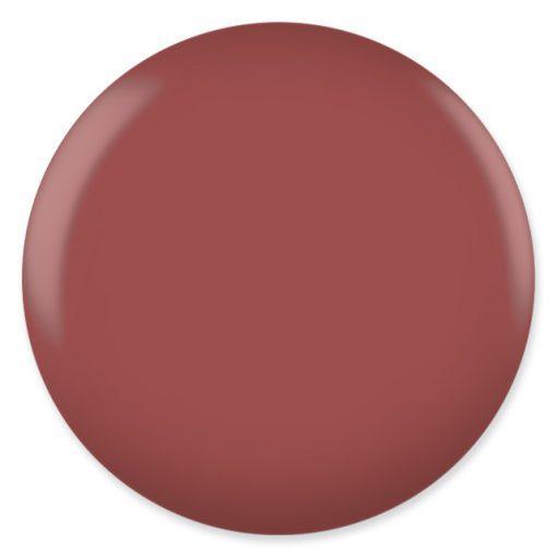 DND DC Gel Polish - 073 Brown Colors - Dusty Red
