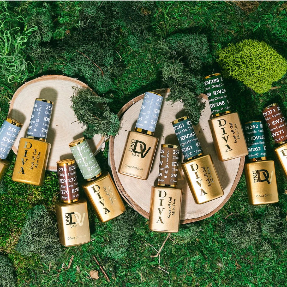 DIVA Happy Trails Collection - 36 Set - DND DV Part 8 - DTK Nail Supply