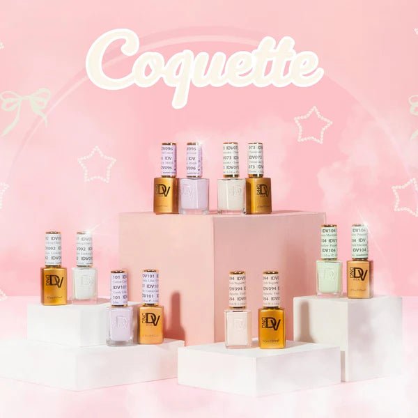 DIVA Part 3 - Set of 36 Gel & Lacquer Combos - Coquette Collection - DTK Nail Supply