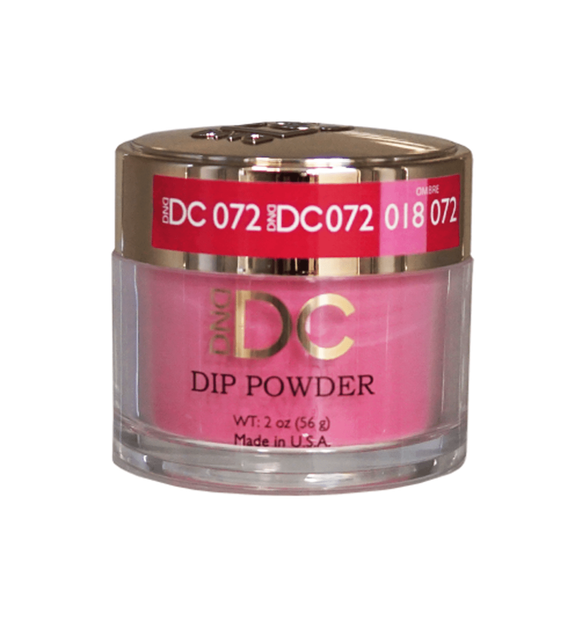 DND DC Acrylic & Dip Powder - DC072 Crimson - DTK Nail Supply