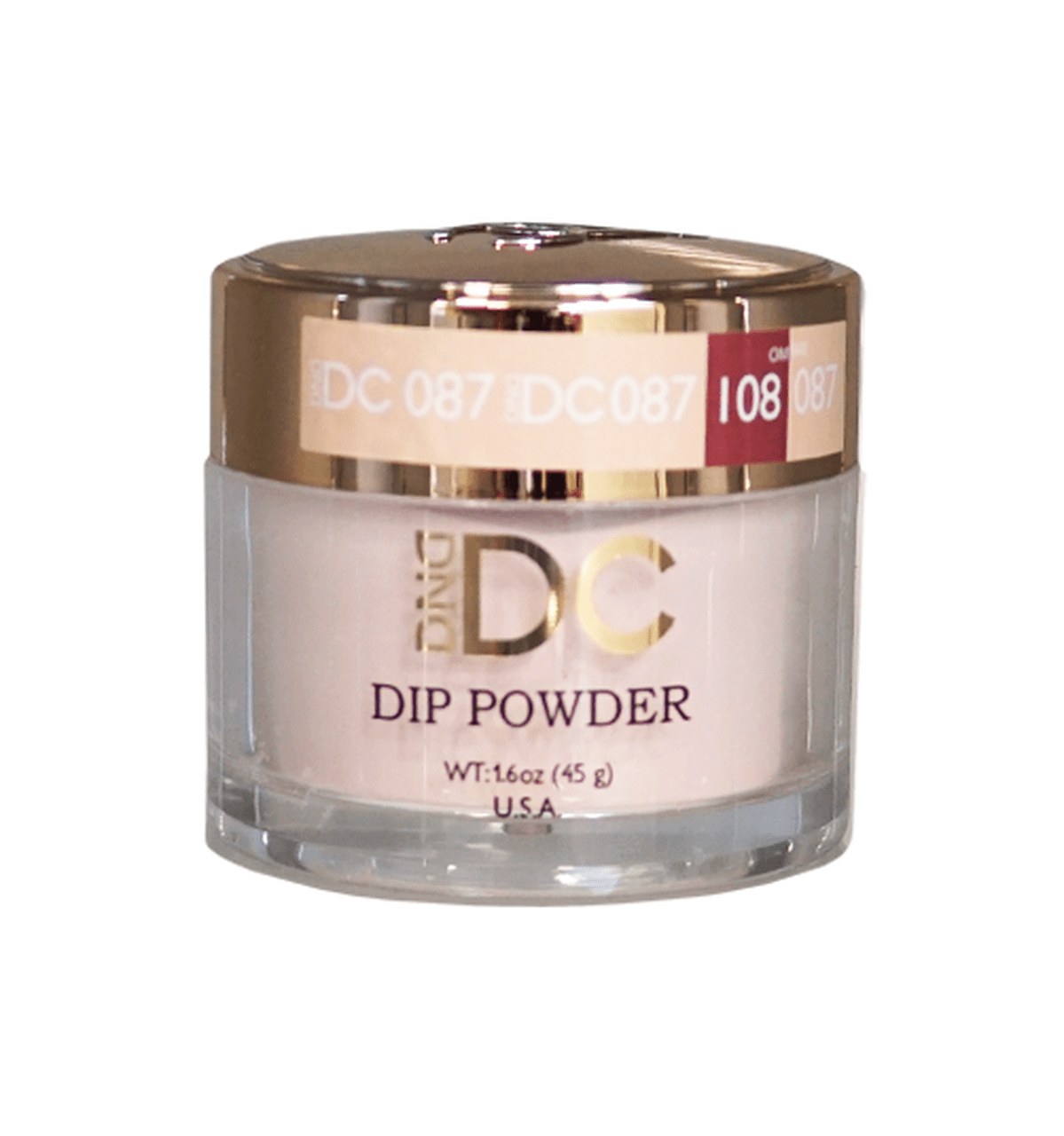 DND DC Acrylic & Dip Powder - DC087 Rose Powder - DTK Nail Supply