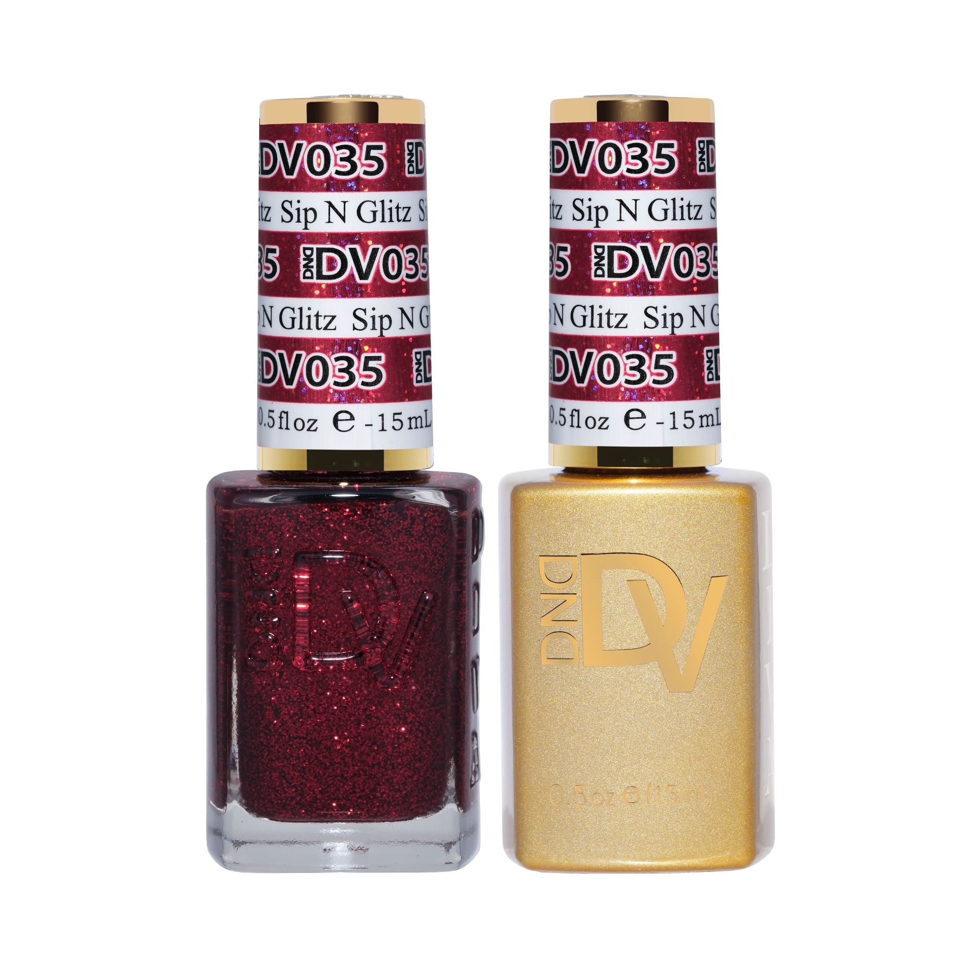 DND Diva Gel Nail Polish Duo - DND DV Part 1 - Set 35 Colors Mirrorball Collection - DTK Nail Supply
